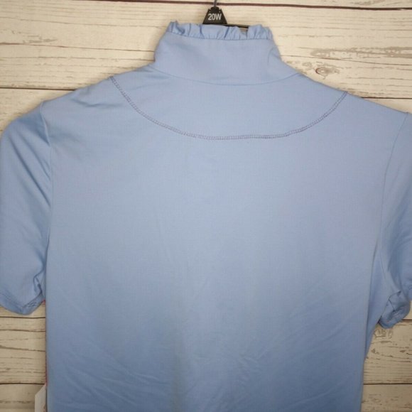MISSY MAUDE WOMEN'S SZ MEDIUM GOLF TOP $100 - Picture 2 of 3